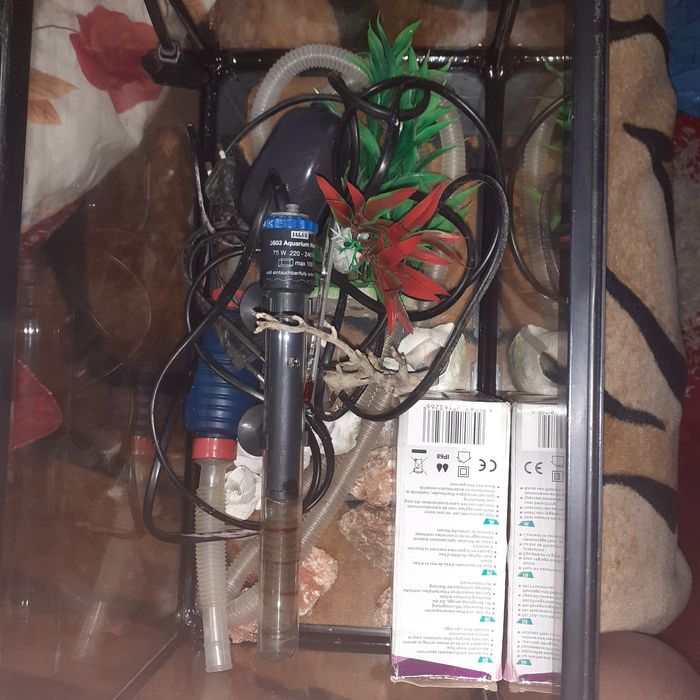 Vând acvariu  de 20 litri