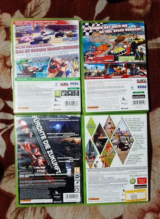 Vând in stare bună Xbox 360 sonic metro