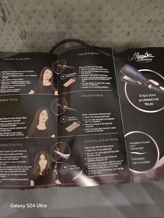 Маша/преса за коса Alessandra Ambrosio