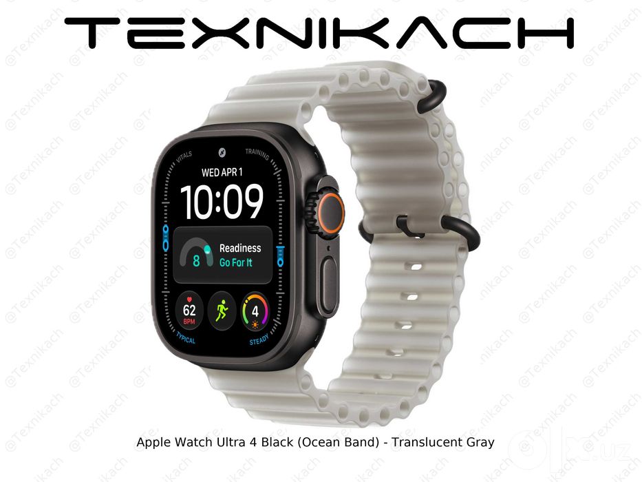 Apple Watch Ultra 4 Black (Ocean Band) • Доставка