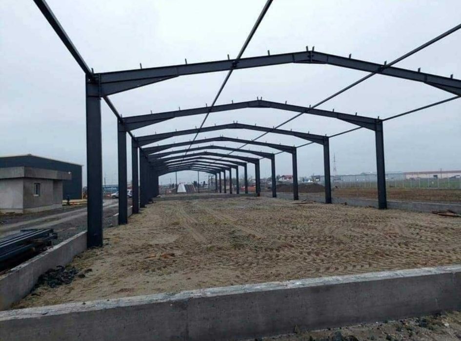 Vând hale metalice conform proiectului dvs lucrăm fără avans