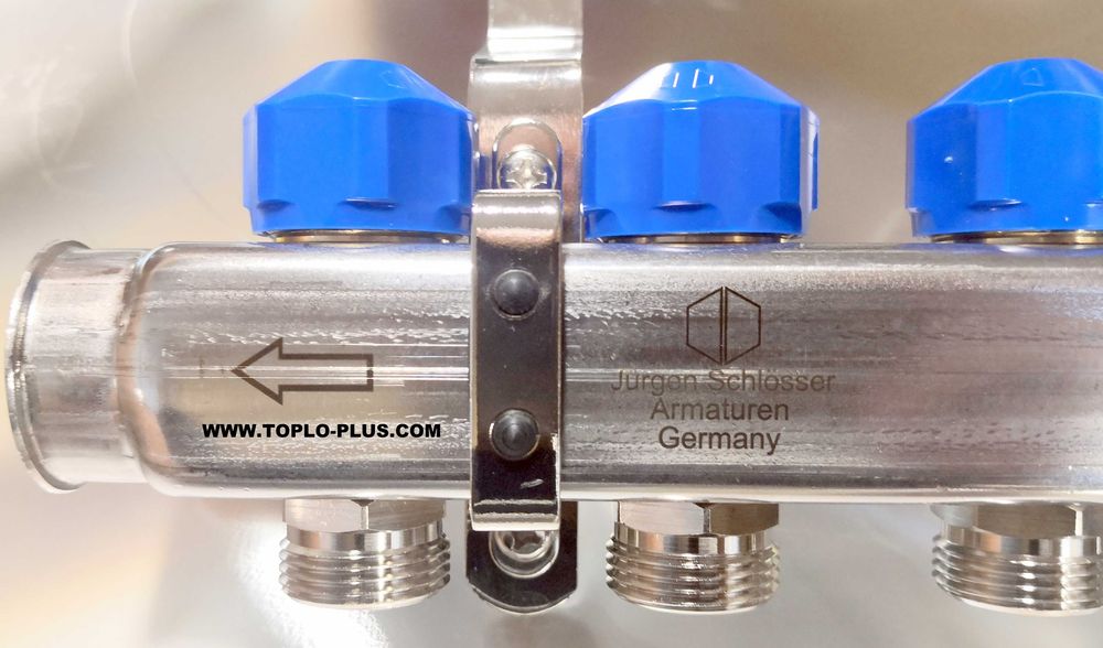 Смесителна група за подово отопление 6 отвора