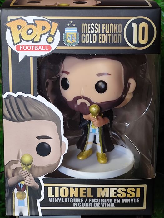 Funko POP Lionel Messi Gold edition