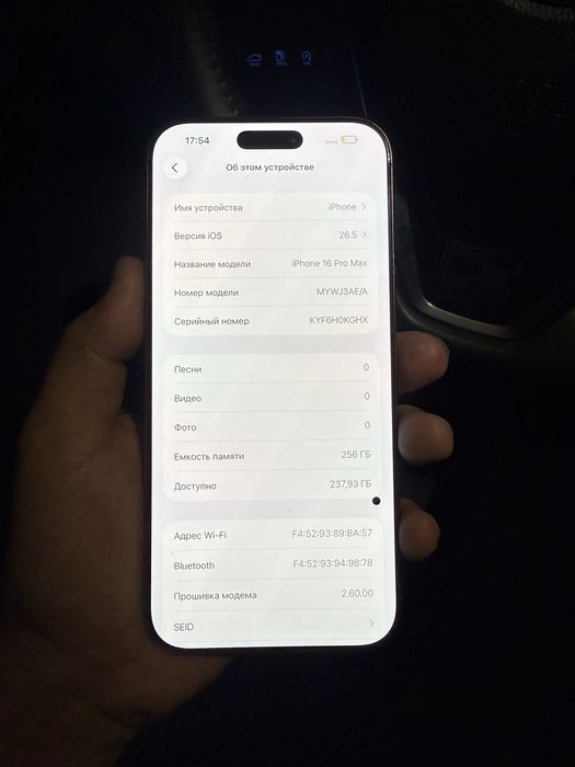iphone 16 pro max 256