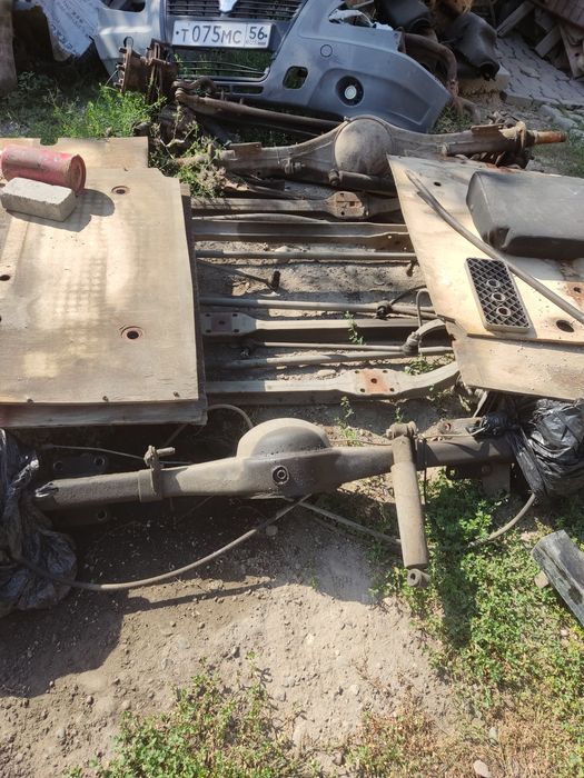 Задний мост и редуктор на газель