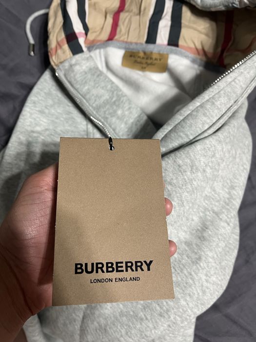 Bluza burberry gri