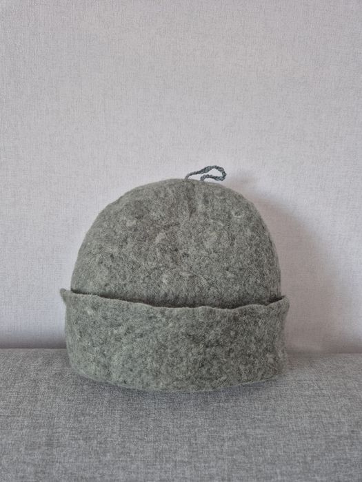 Шапки банные из шерсти