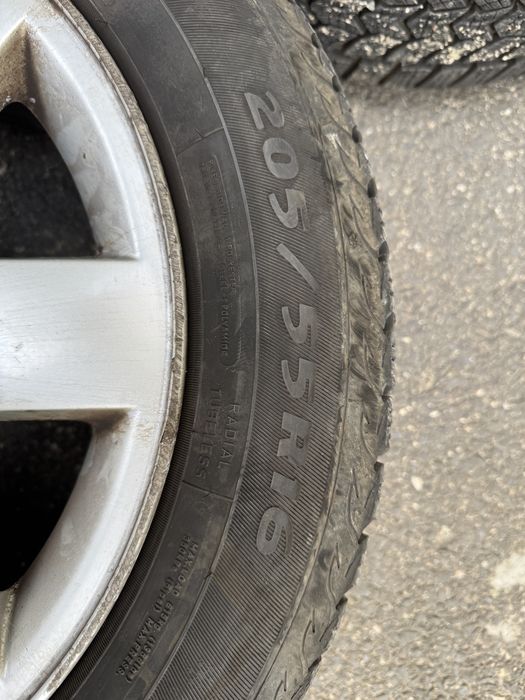 Roti e46 pe 16’ cu anvelope iarna foarte bune