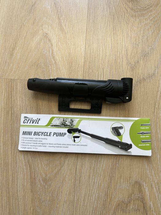 Мини въздушна велосипедна помпа