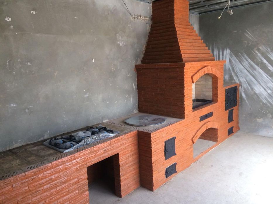 Зона барбекю комплекс