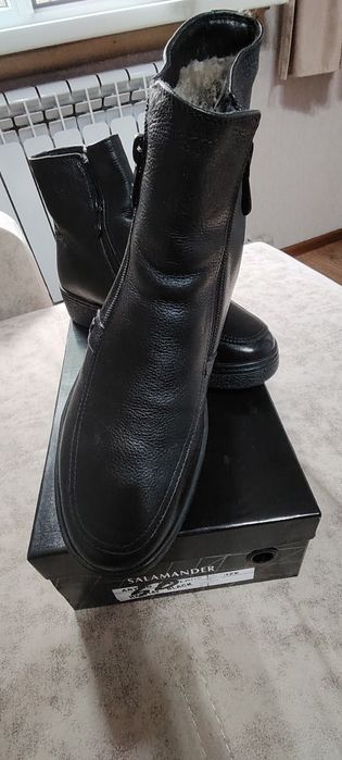 Мужские кожаные сапоги