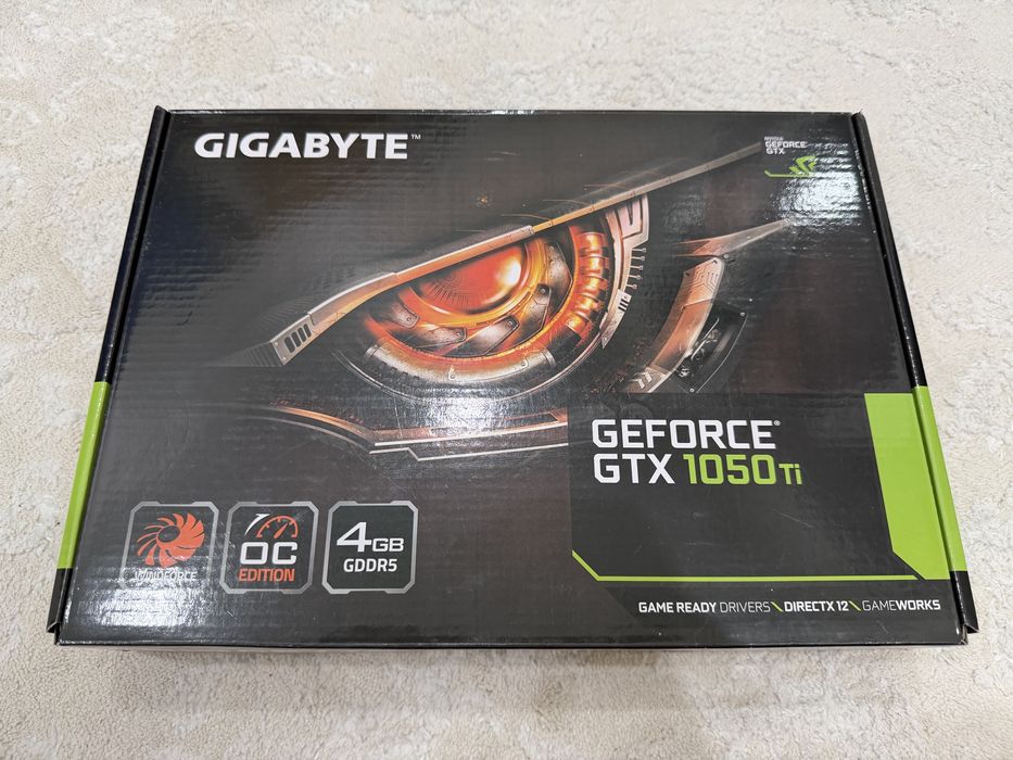 Видеокарта Gigabyte geforce gtx 1050 ti