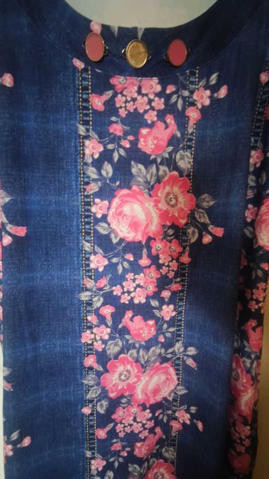 Рокля лятна цветна