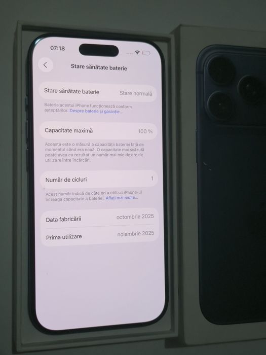 Vand/schimb iPhone 17 Pro 512gb