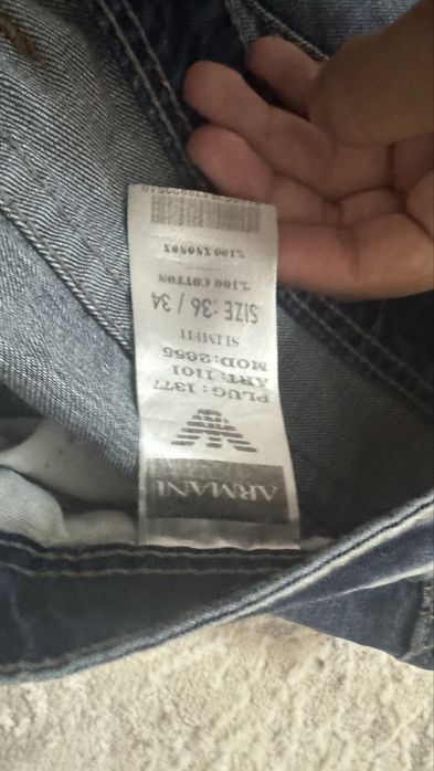 Armani джинсы оригинал