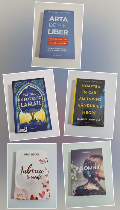Carti dezvoltare personala, bestseller, crestine, diferite titluri