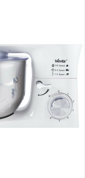 Mixer planetar Biovita MB-1500PRO – 1500W, bol inox 6L, în garanție