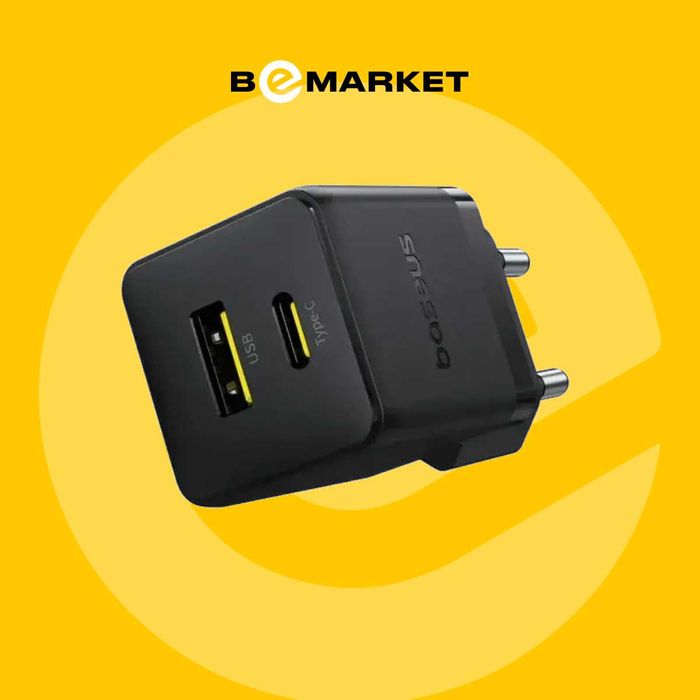 Зарядное устройство Baseus Palm Fast Charger 1xUSB-A 1xUSB-C 20W