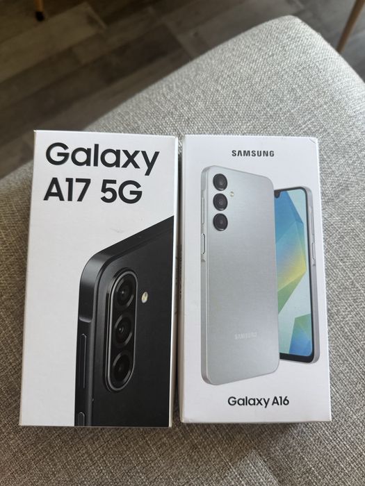 Samsung galaxy A17 5G и Samsung galaxy A16