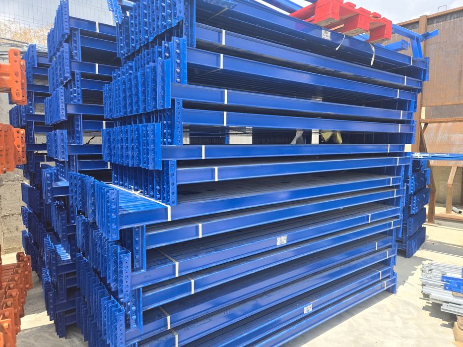 Rafturi paleți industriale second-hand  și noi