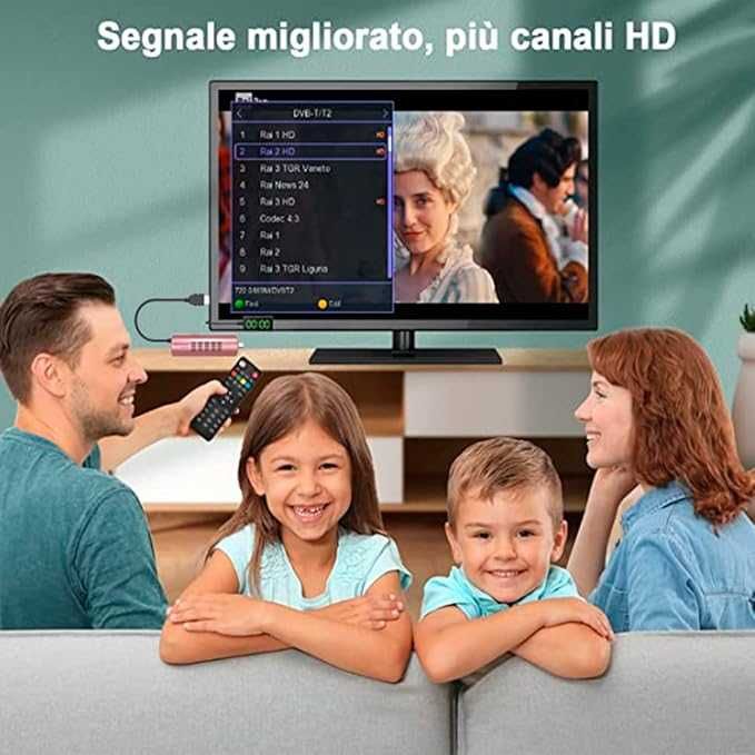 Цифров наземен декодер с  дистанционно управление Haohsat