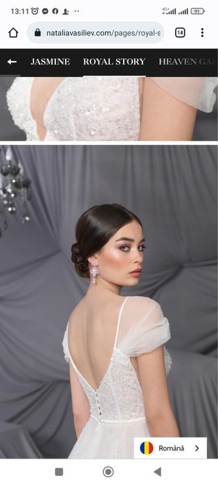 Rochie mireasa Natalia Vasiliev 2022