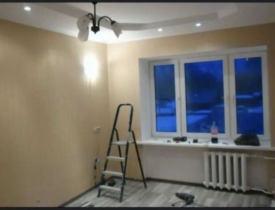 Покраска стен и потолков