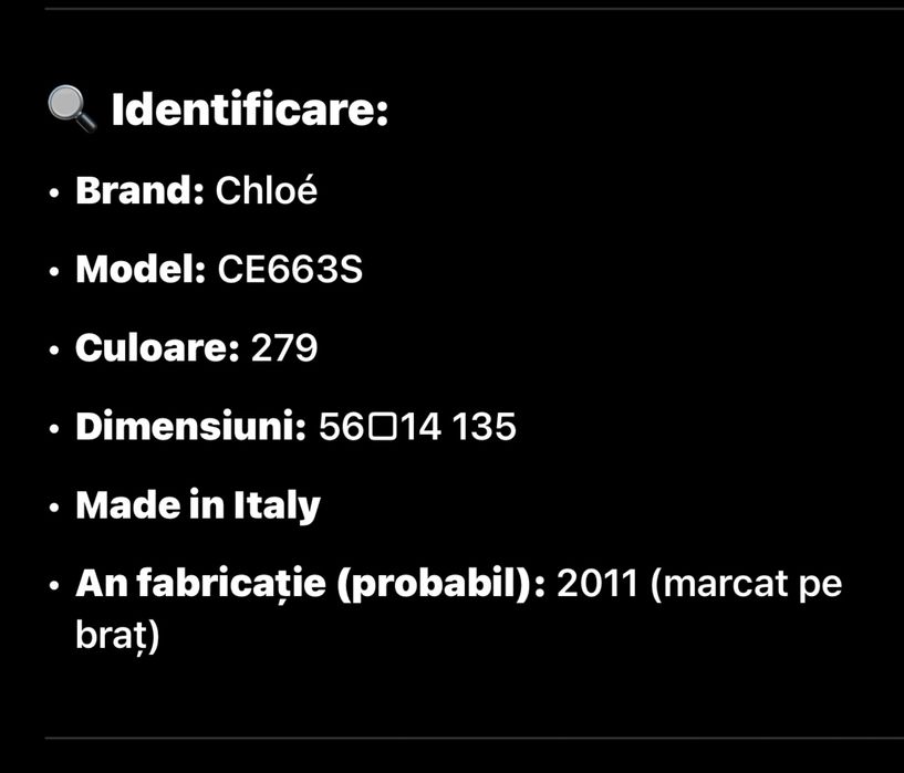 Ochelari de soare Chloé