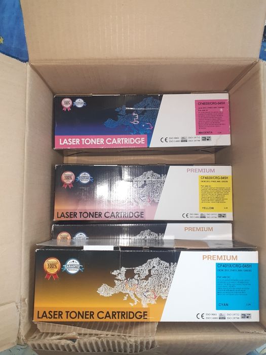 Tonnere pentru imprimante, sigilate