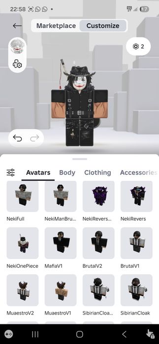 Продам ценный аккаунт в Roblox!