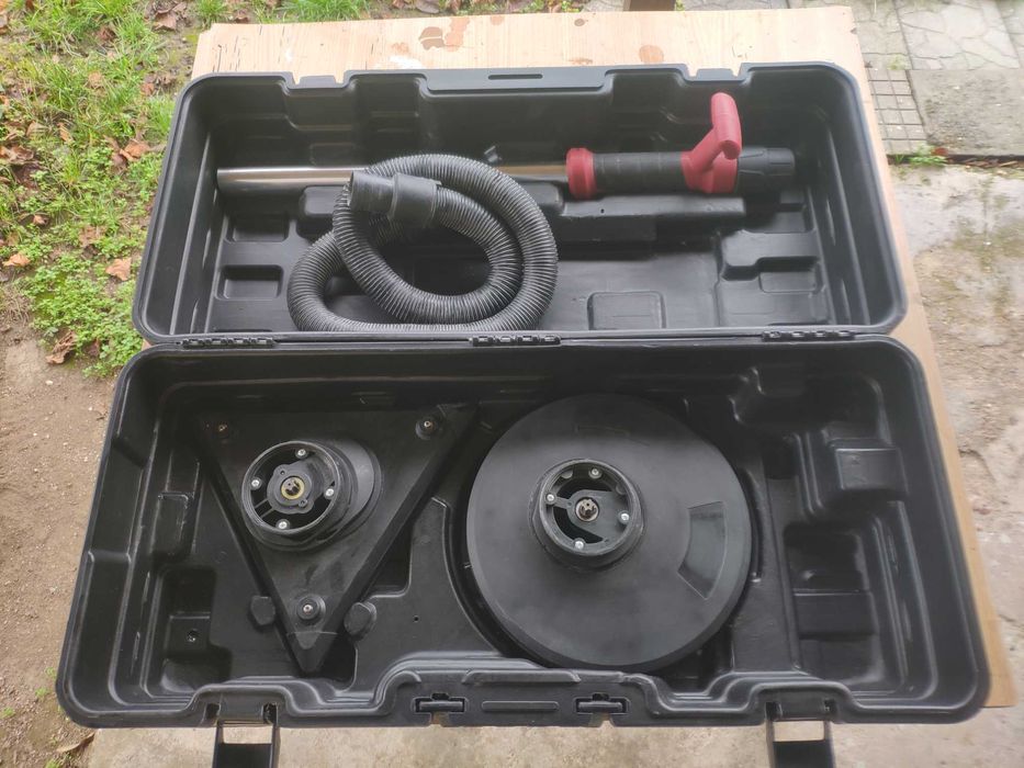 Жираф/Шлайфмашина за стени и тавани RAIDER RD-DS07,две глави в куфар