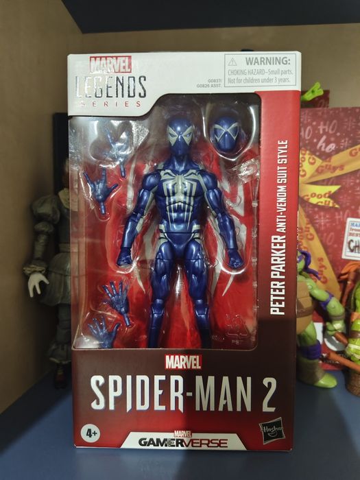Anti venom spider man action figure