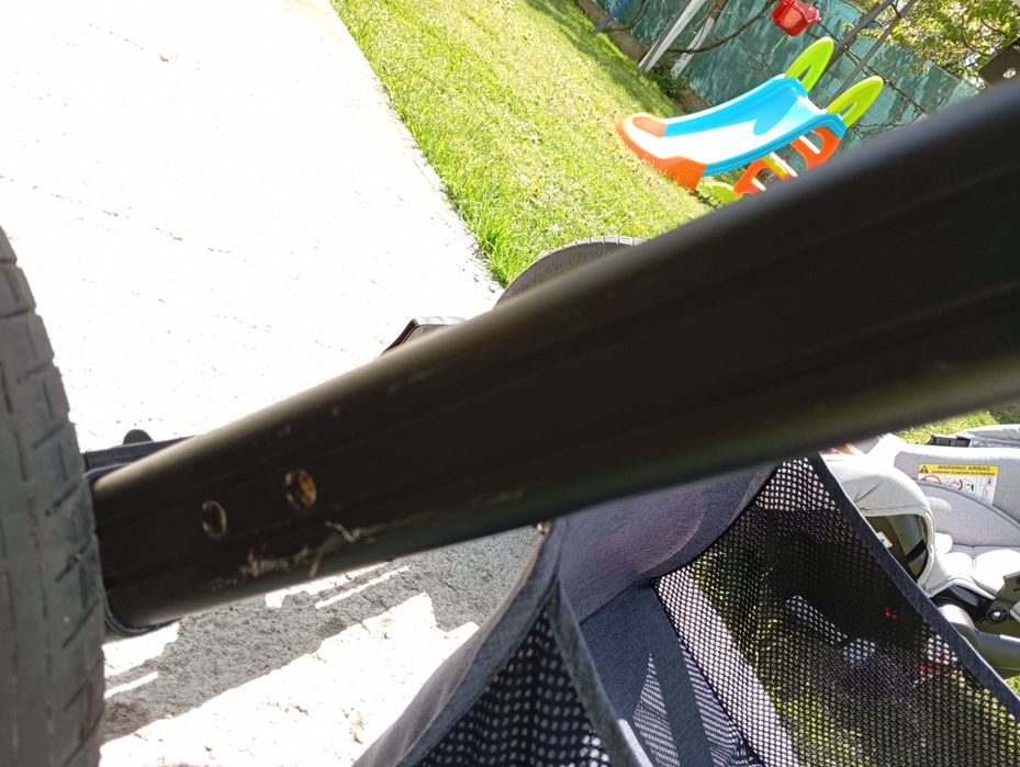 Carucior gri copil!