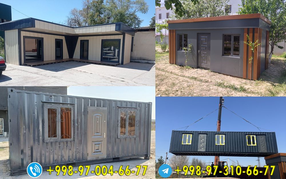 Kontener uy ofis dokonlar