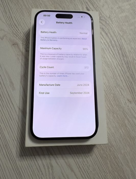 Iphone 15 Pro Blue Titanium