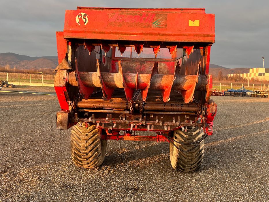 Mig de împrastiat gunoi Remorca Jeantil 13 tone