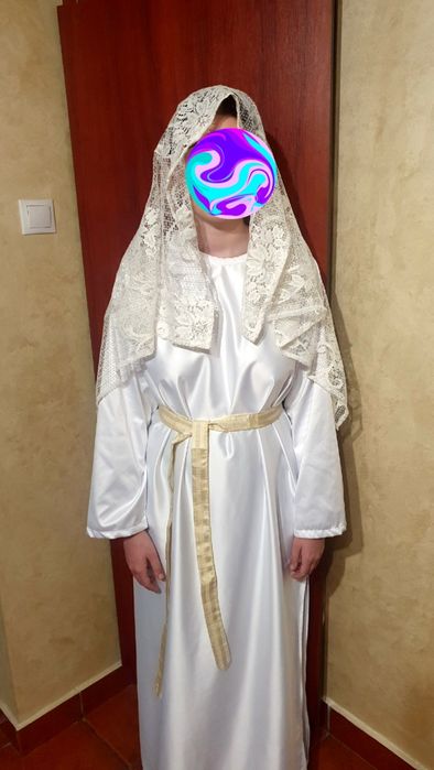 Costume pentru Fecioara Maria - pentru copii și adulti