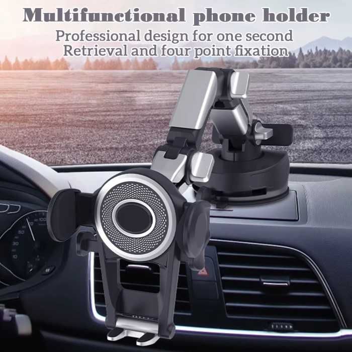 Поставка за телефон Automat, Въртяща, За кола, бус и др.