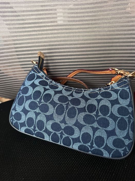 Geanta Coach Denim Teri