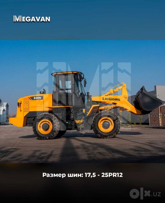 LIUGONG 835N  1.8m³  — kuchli dvigatel va ishonchli frontal pogruzchik