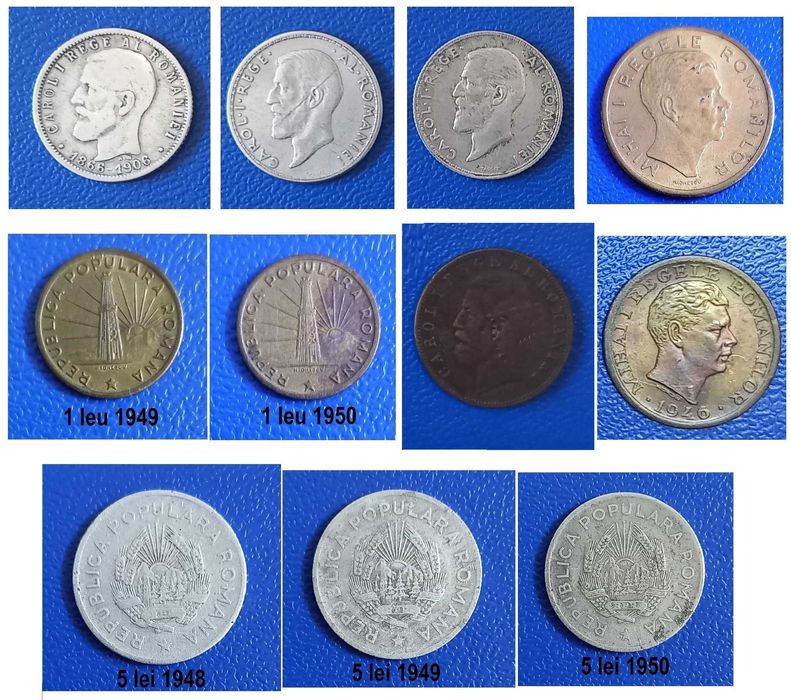 Monede romanesti vechi