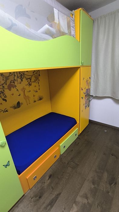 Mobila pat etajat copii