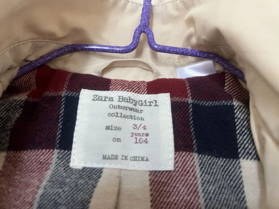 Плащ - пальто для девочки