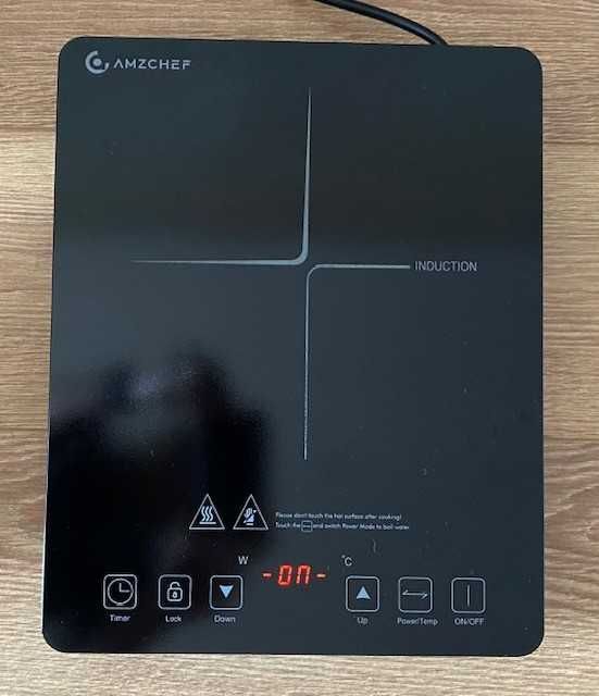 Plită cu inducție AMZCHEF 2000W, o zona, slim, ca noua