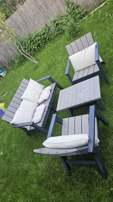 Set mobilier gradina 4 persoane + masuta