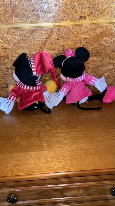 Jucarii de plus Mickey si Minnie Mouse