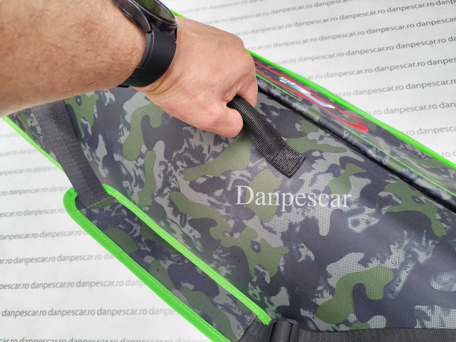 Geanta HUSA PROFL rigida pentru 2 SAU 3 lansete cu mulinete  135cm