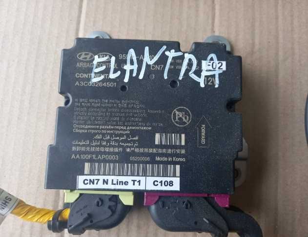 Hyundai Elantra 2022 kit airbag - set centur siguranta - plansa bord