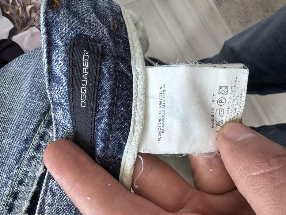 Blugi Dsquared2 Originali - Model Twins - Made in Italy - Mărimea 54