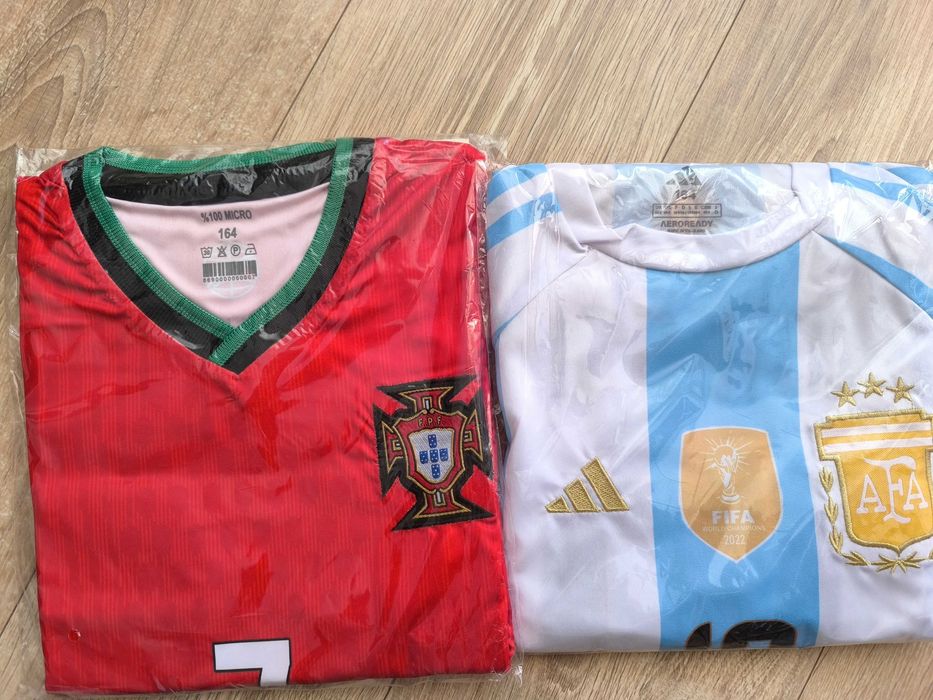 Детски футболни екипи ХАЛАНД, Мбапе Меси РоналдоЯминЯмал Леброн Джеймс